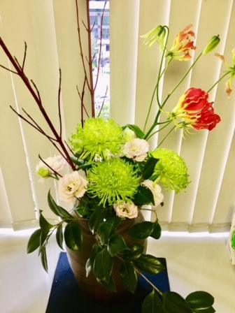 2018年11月26日の週のえばた歯科の花