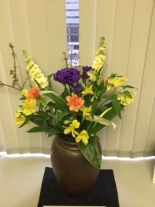 今週のお花　2018/1/22